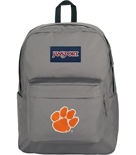 JanSport NCAA Clemson Tigers Superbreak Plus Laptop Backpack 15\