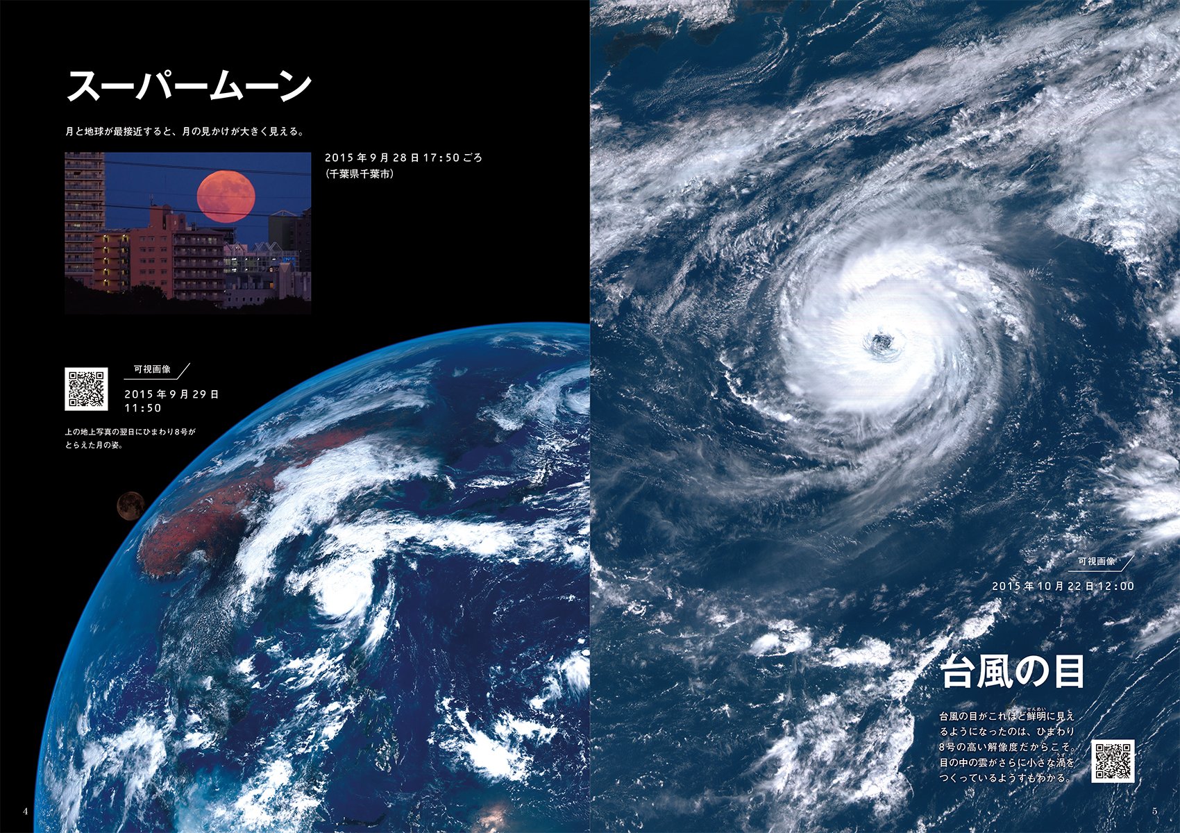 ひまわり8号と地上写真からひと目でわかる 日本の天気と気象図鑑