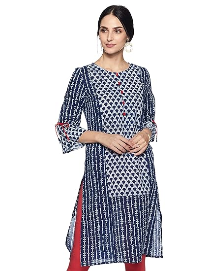 Women's Cotton Straight Kurti