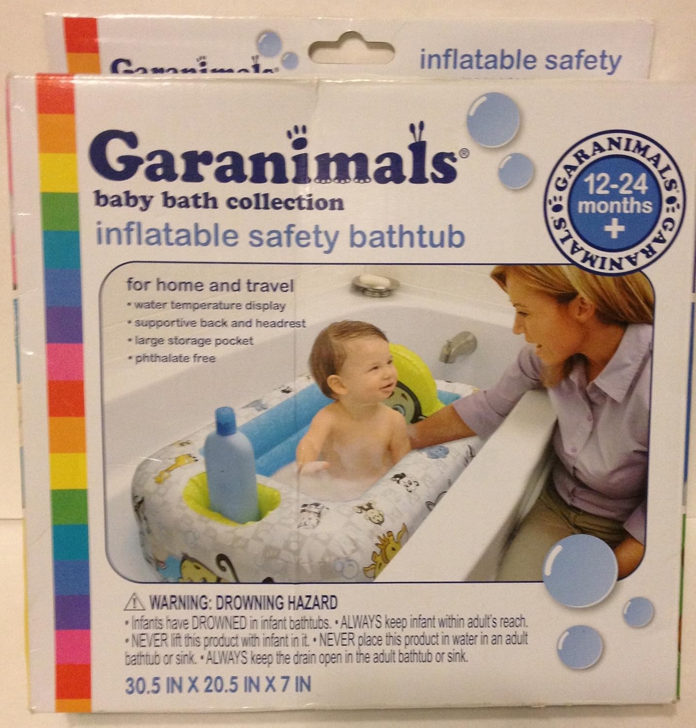 garanimals inflatable baby bathtub