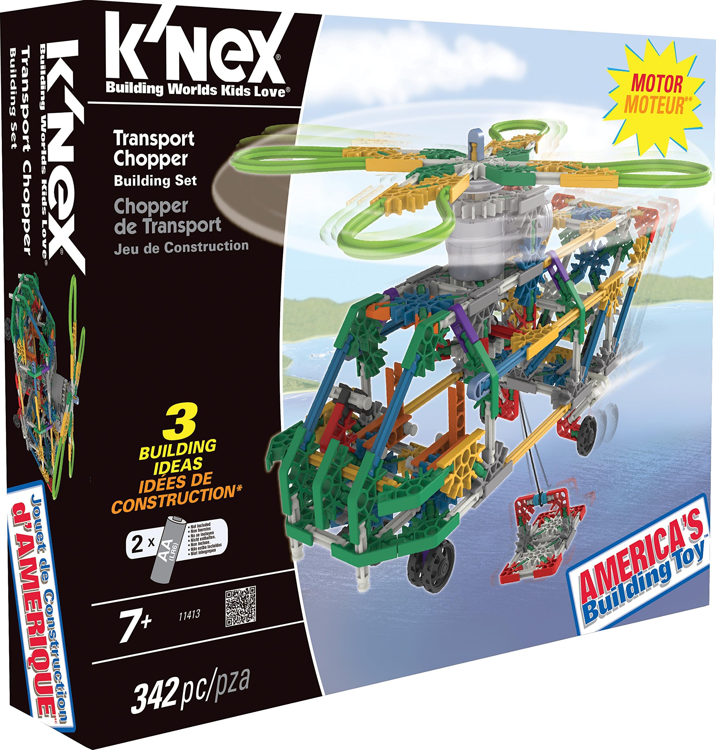 K'NEX Transport Chopper Building Set