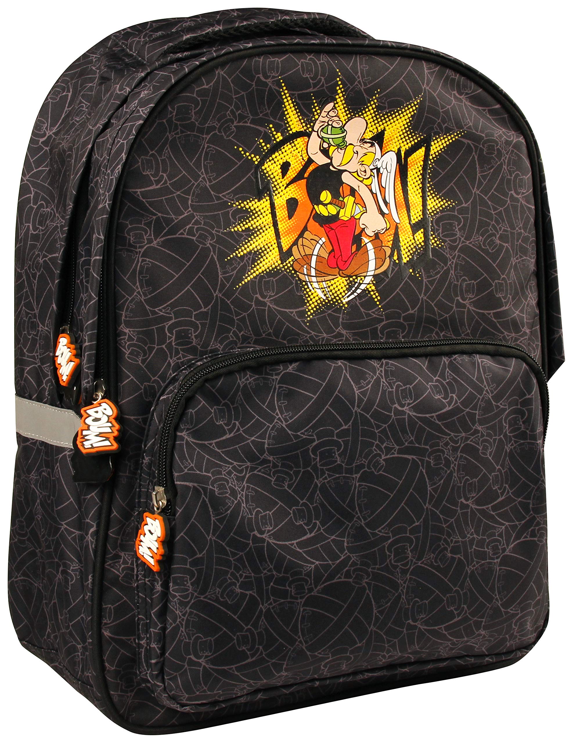 Clairefontaine 812879C - A Backpack 2 Compartments ''Asterix Magic Potion'' 30x14x40cm, ''Boom''