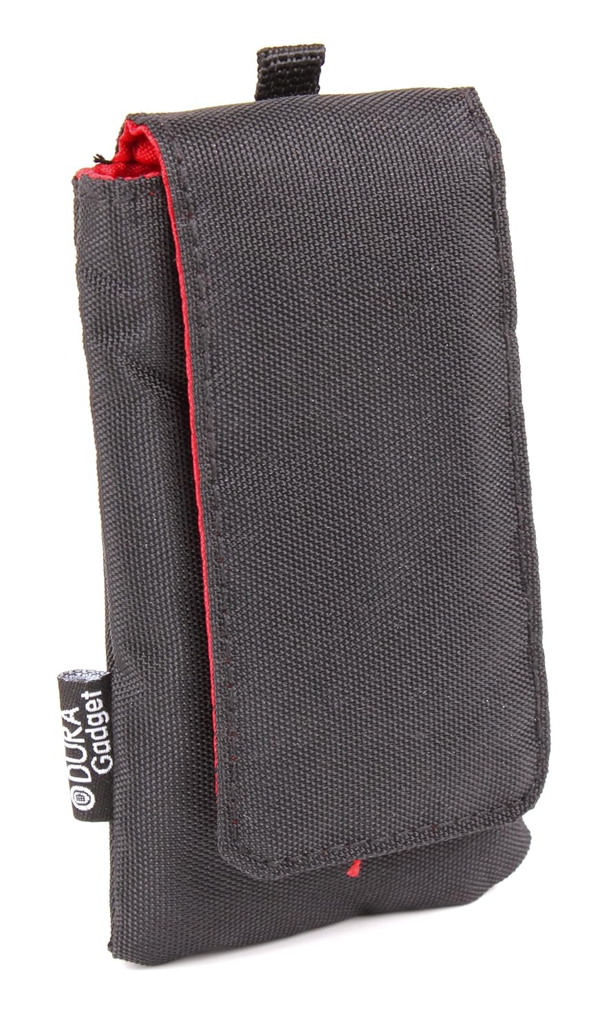 DURAGADGET Funky Black Cushioned Case/Phone Pouch - Compatible with BLU Dash JR K/Dash JR 4.0 K/BLU Zoey II