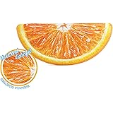 Intex Orange Slice Inflatable Mat with Realistic Printing, 70" X 33.5"