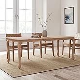 Christopher Knight Home Shawen Extendable Dining Room Table for 6, Wooden Expandable Kitchen Table, Rectangular Dining Table for Dining Room Kitchen, Light Natural