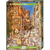 Heye Puzzles - Romantic Town, 1000 Pc - By Day, Michael Ryba