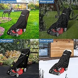 Outdoors Lawn Mower Cover - Heavy Duty 420D