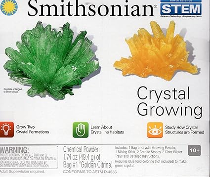 Buy Smithsonian Stem Crystal Growing Online At Low Prices In India Amazon In