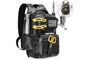 BEYOND BRAID Beyond Fishing Tackle Backpack- The Voyager Tactical Fishing Storage Bag - Lightweight & Compact Bag For Fishing