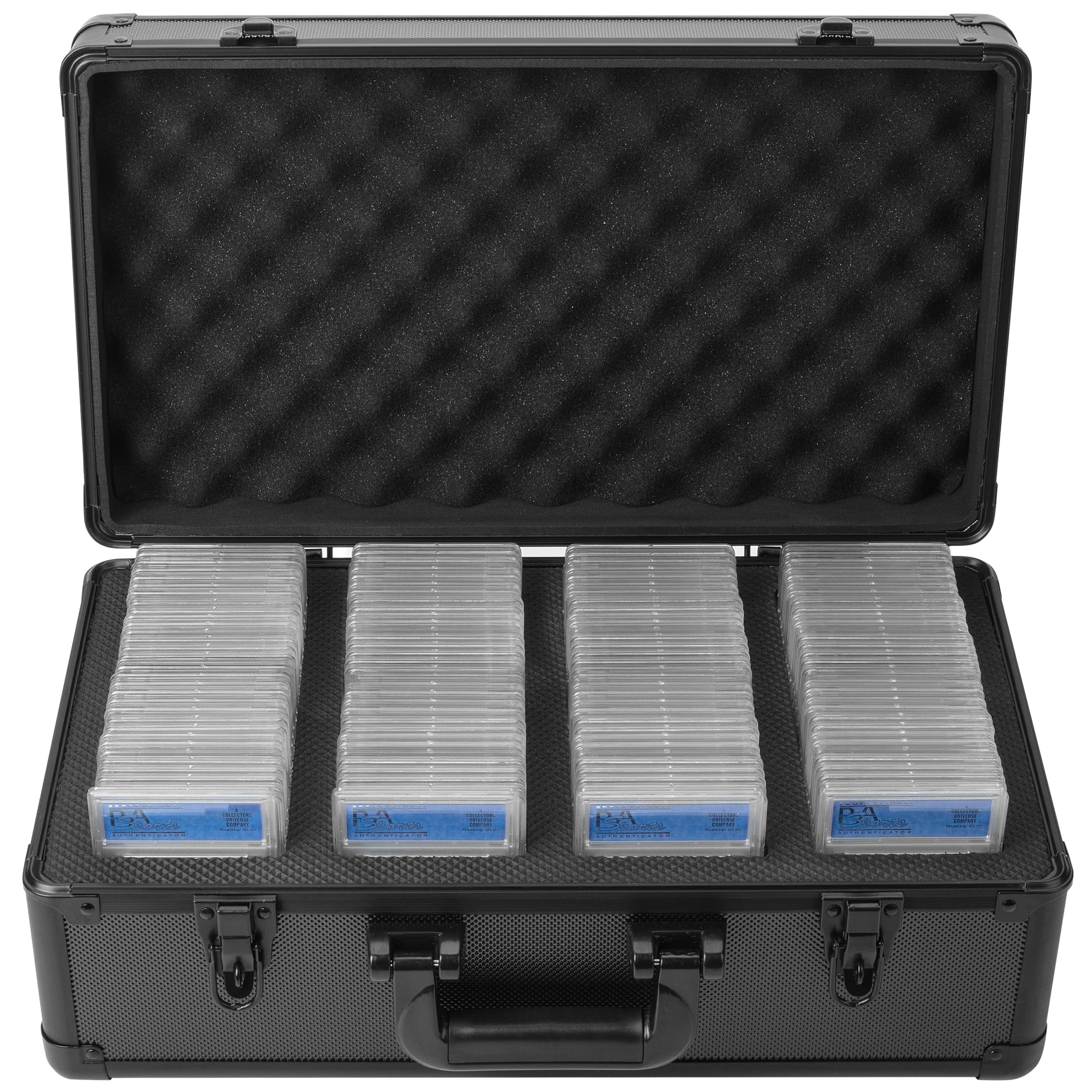 Photo 1 of FunGuys Graded Card Storage Box, Trading Card Case for PSA Graded Pokemon, Sports Card Storage Boxes as PSA Holder, Baseball Card Slab Case Holder for Trading Cards