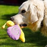 Petface Sassy The Snail Plush Dog Toy with Squeaker view 6