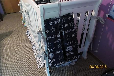 dallas cowboys crib bedding set
