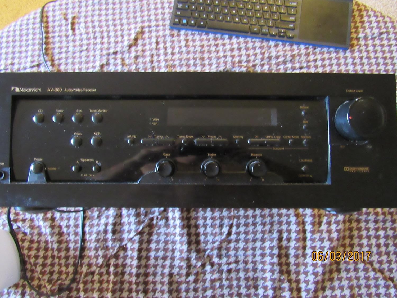 Nakamichi AV-300 Audio/Video Receiver System 5.1 Channel