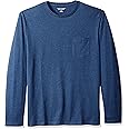 Amazon Essentials Men's Regular-Fit Crewneck T-Shirts, Long-Sleeve