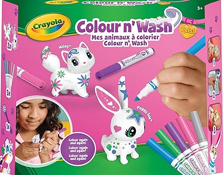 crayola colour n wash pets