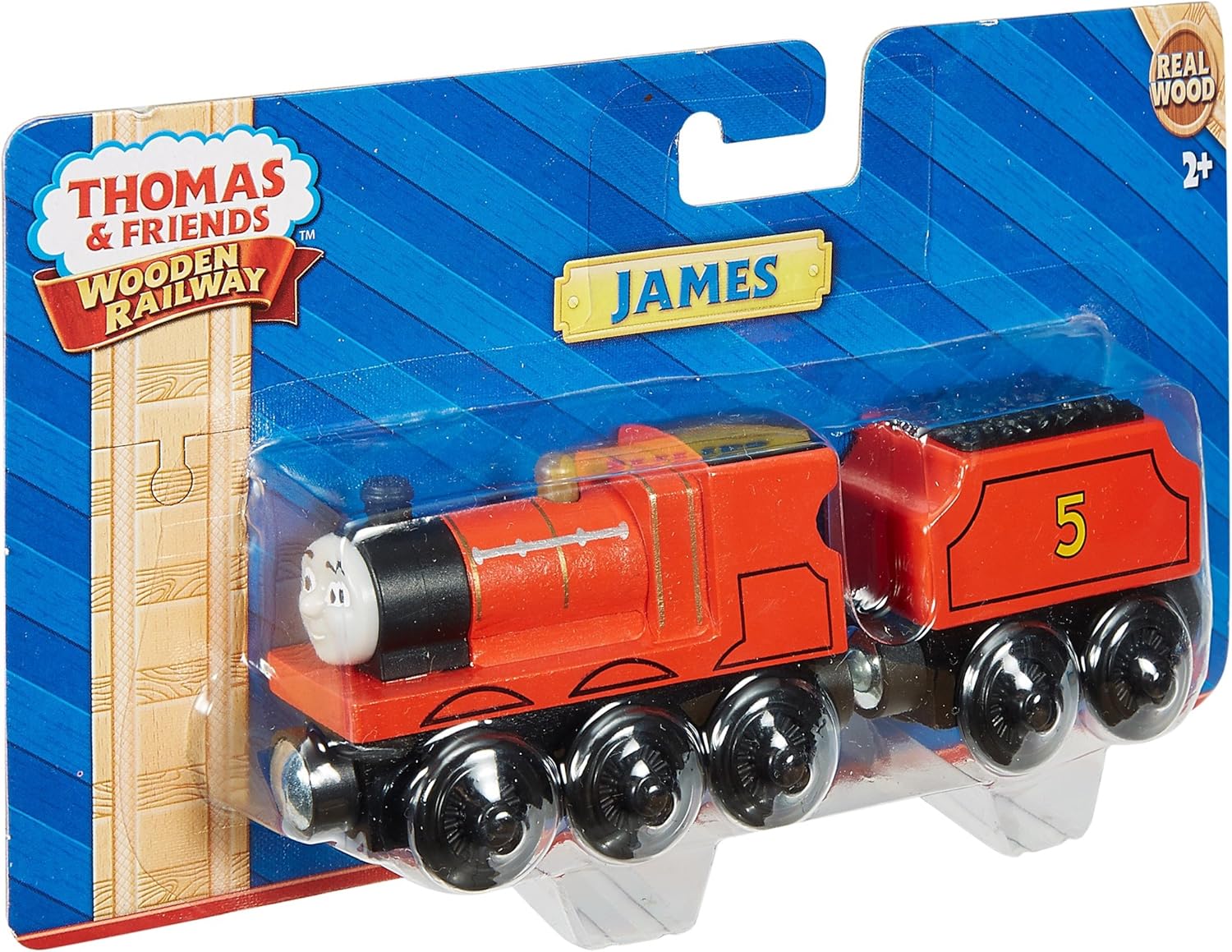 james wooden train engine
