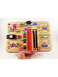 Color Cars Busy board Busyboard Latch board Travel toys CIJ Eco toy July 4th Handmade toys Christmas in July Independence day Sensory baby