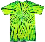 Colortone 100% Cotton Spider Tie Dye T-Shirt for