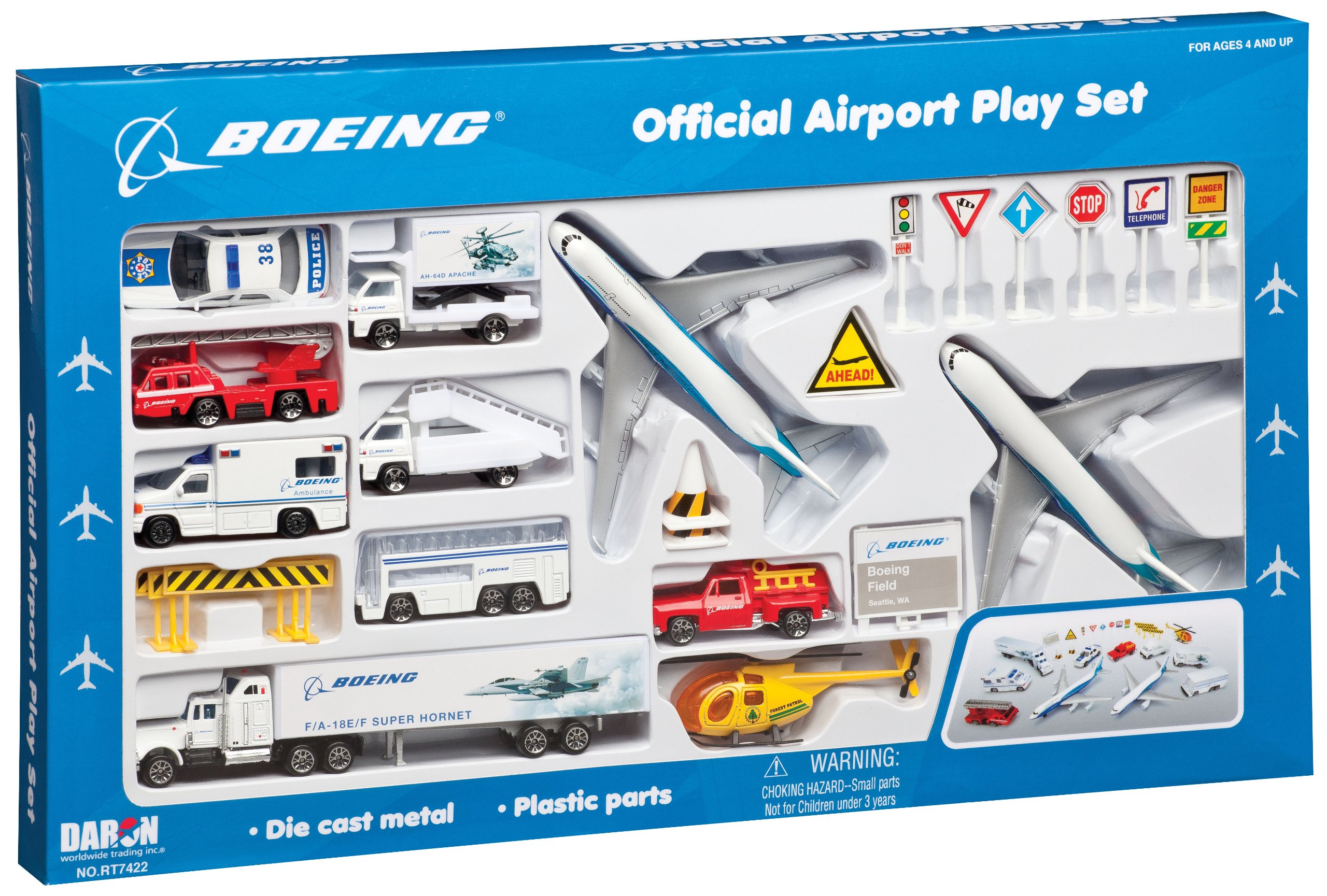 Daron Boeing Aircraft Playset 24Piece on Galleon Philippines