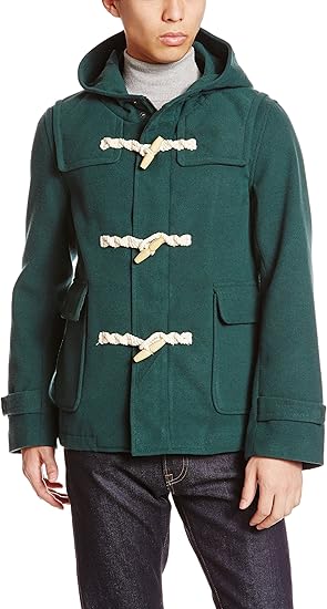 Amazon ウィゴー Wego ダッフルコート Br16wn11 M003 Dグリーン L コート ジャケット 通販
