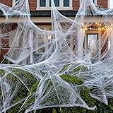 Nirohee 900 Sqft Spider Webs Halloween Decorations