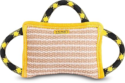 Amazon Com Durable Dog Bite Pillow 10 X 7 Inches Safe Biting