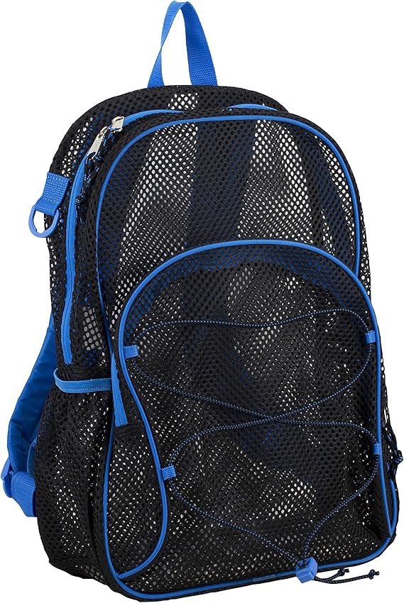 Eastsport Mesh Bungee Backpack With Padded Shoulder Straps