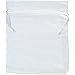 100pcs White Eyelash Organza Drawstring Pouches Jewelry Party Wedding Favor Gift Bags 4"X5"