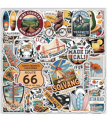 Aazon.co - Squiddy Alaga Spain Vintage Travel - Vinyl Sticker Decal...