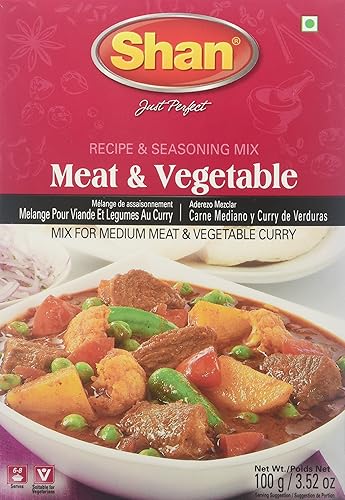 Shan Meat Vegetable Recipe and Seasoning Mix oz (100g