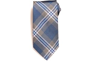 Timeless Tartans Silk Necktie, Men’s Classic Woven Silk Neck Tie, Officially Licensed Collegiate Gift & Clothing Accessories