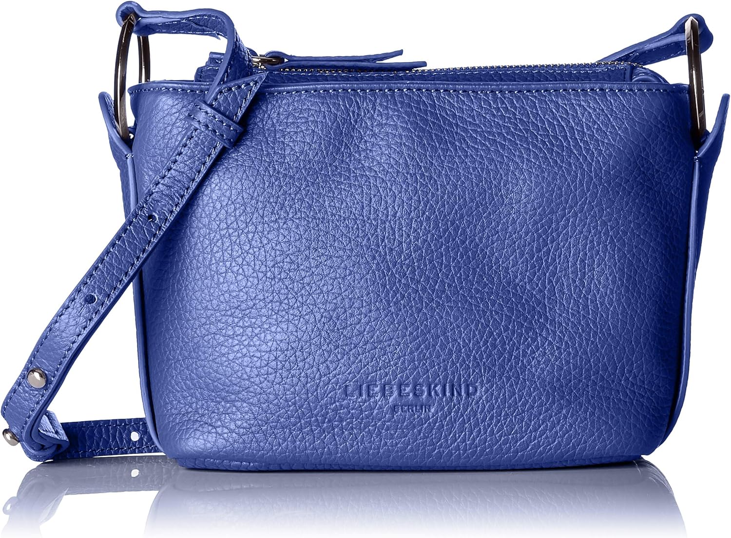 Liebeskind Berlin Damen Microsss Heavyp Umhängetasche, Blau (Deep Blue ...