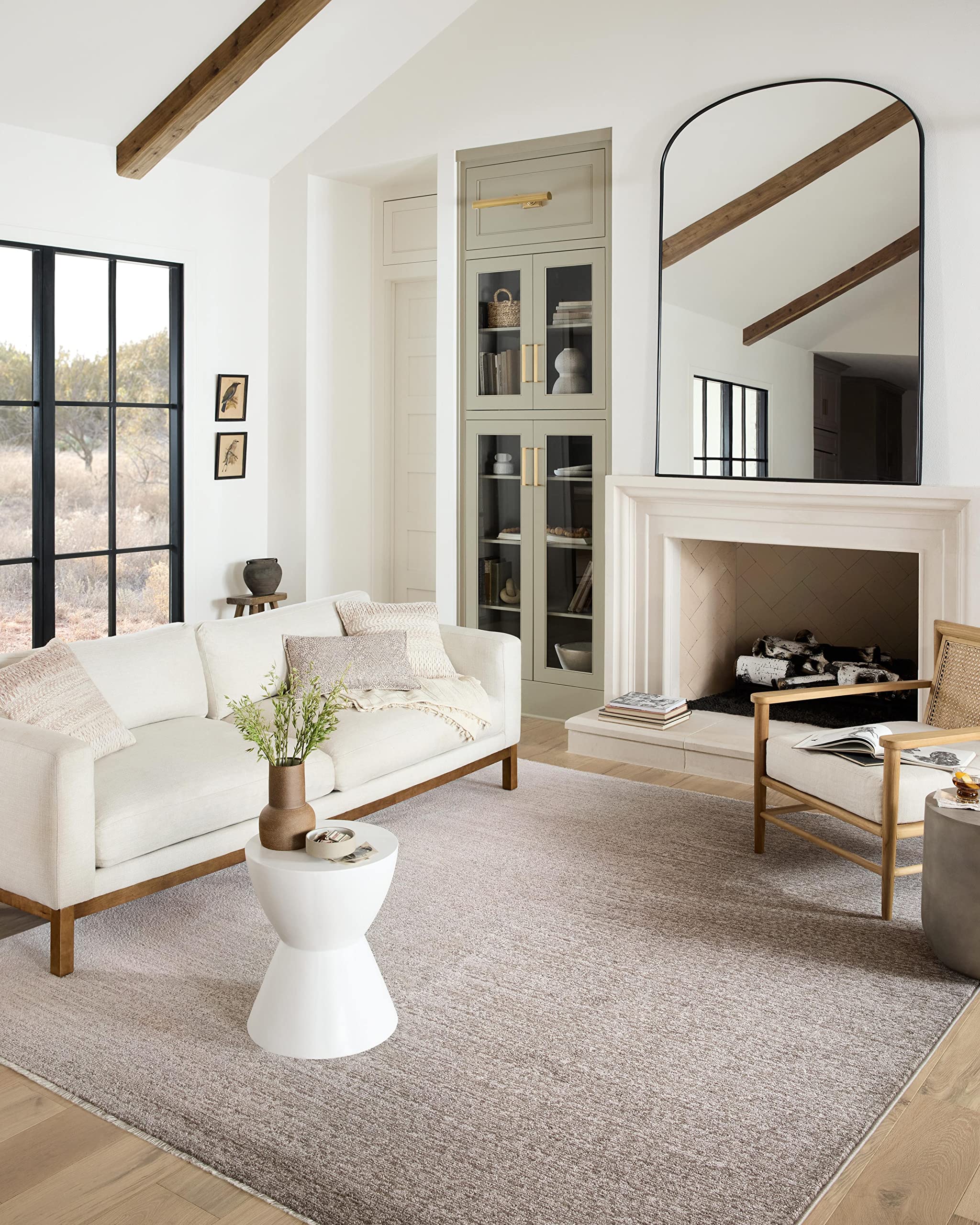 Photo 1 of **DIRTY FROM TRANSPORT **Loloi II Vance Collection VAN-02 Taupe/Multi 5'-3" x 7'-9" Area Rug