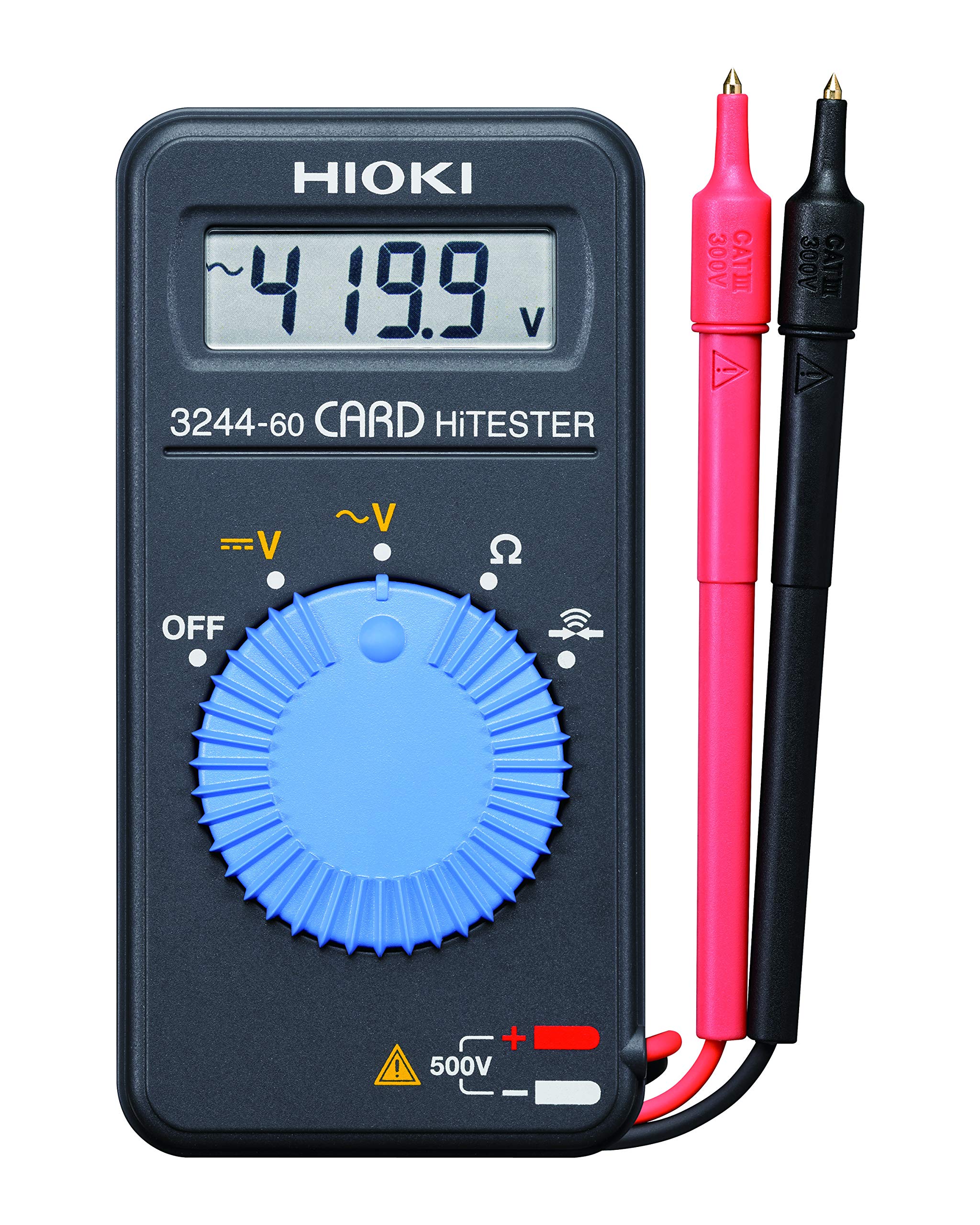 HIOKI POCKET DIGITAL MULTIMETER CARD TESTER 324460 MADE IN 491040