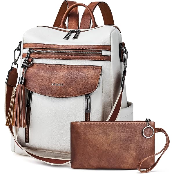Amazon.com: ALTOSY Women Leather Backpack Purse Fashion  display picture 2