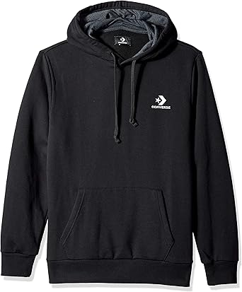 converse black hoodie