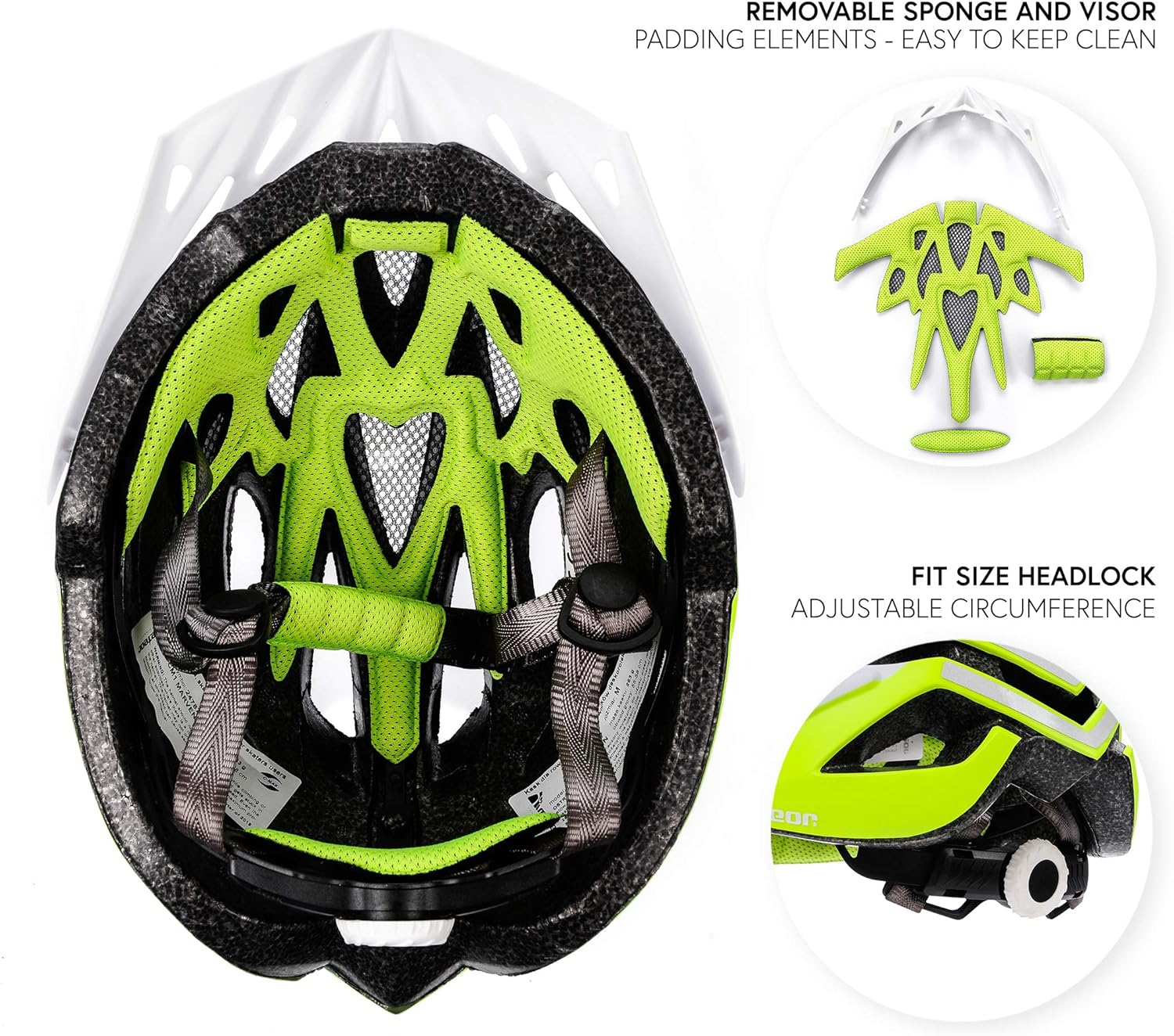 meteor Cycle Helmet MTB Bike Bicycle Skateboard Scooter Hoverboard