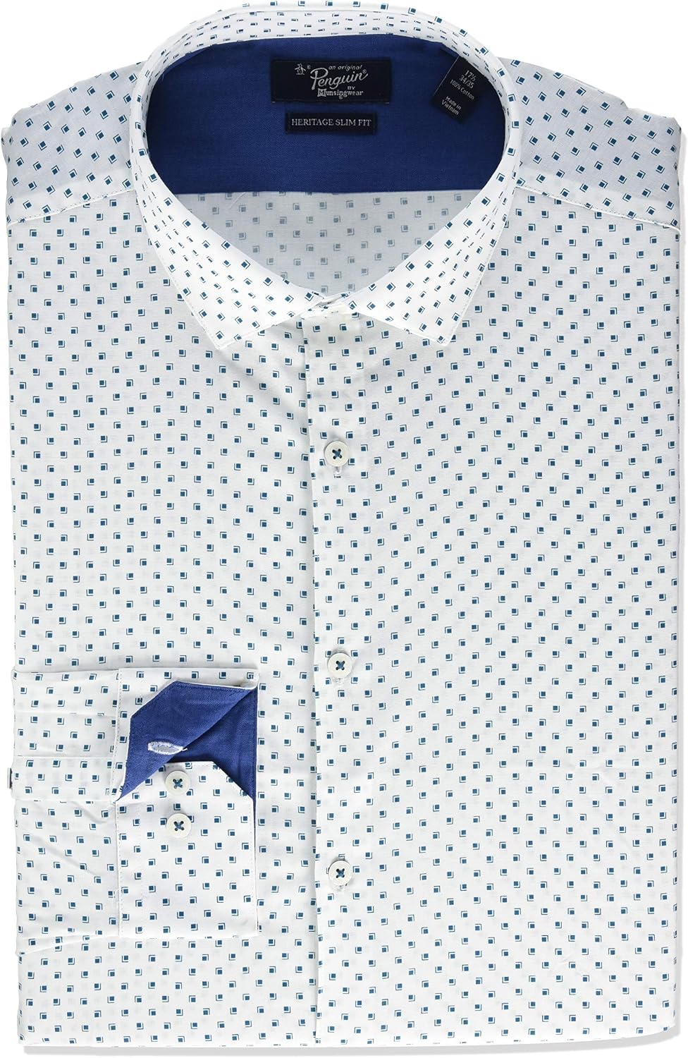 Spread Collar Fashion Dress Shirt 