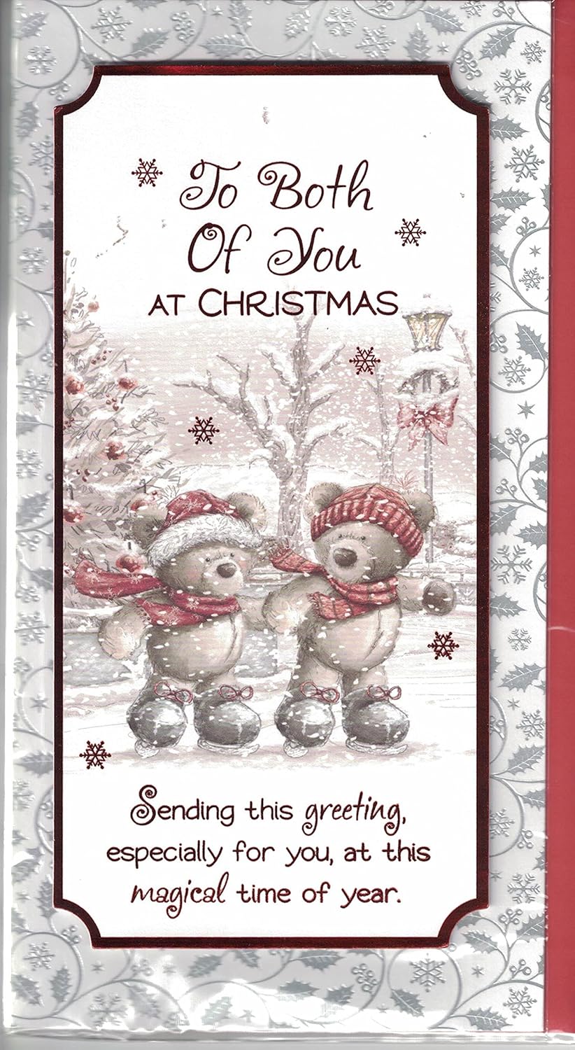 To Both Of You Christmas Card ~ To A Very Special Couple At Christmas