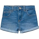 Gerber Baby-Girls Baby and Toddler Girls Cuffed Denim Shorts