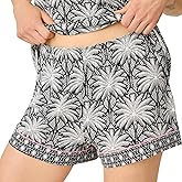 PJ Salvage womens Shady Beach Dreams Collection Loungewear Shorts