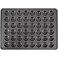 Wilton Perfect Results Non-Stick Mega Mini Muffin Pan & Mini Cupcake Pan, 48-Cup Pan, Steel