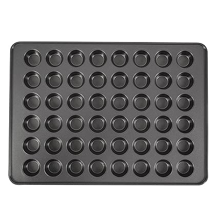 Wilton 2105-6746 Perfect Result Mega 48-Cup Mini Muffin Pan, 15x21-inch