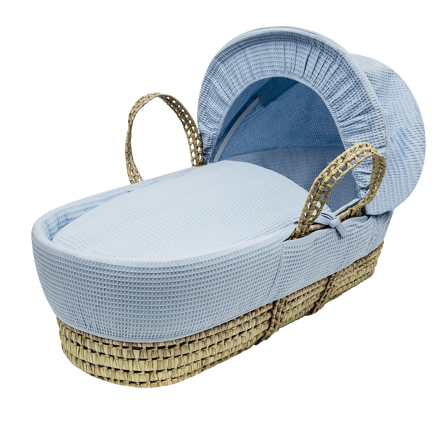 waldin baby wicker cradle moses basket