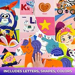 QUOKKA Small Classroom Girl Rug for Kids - 60x41