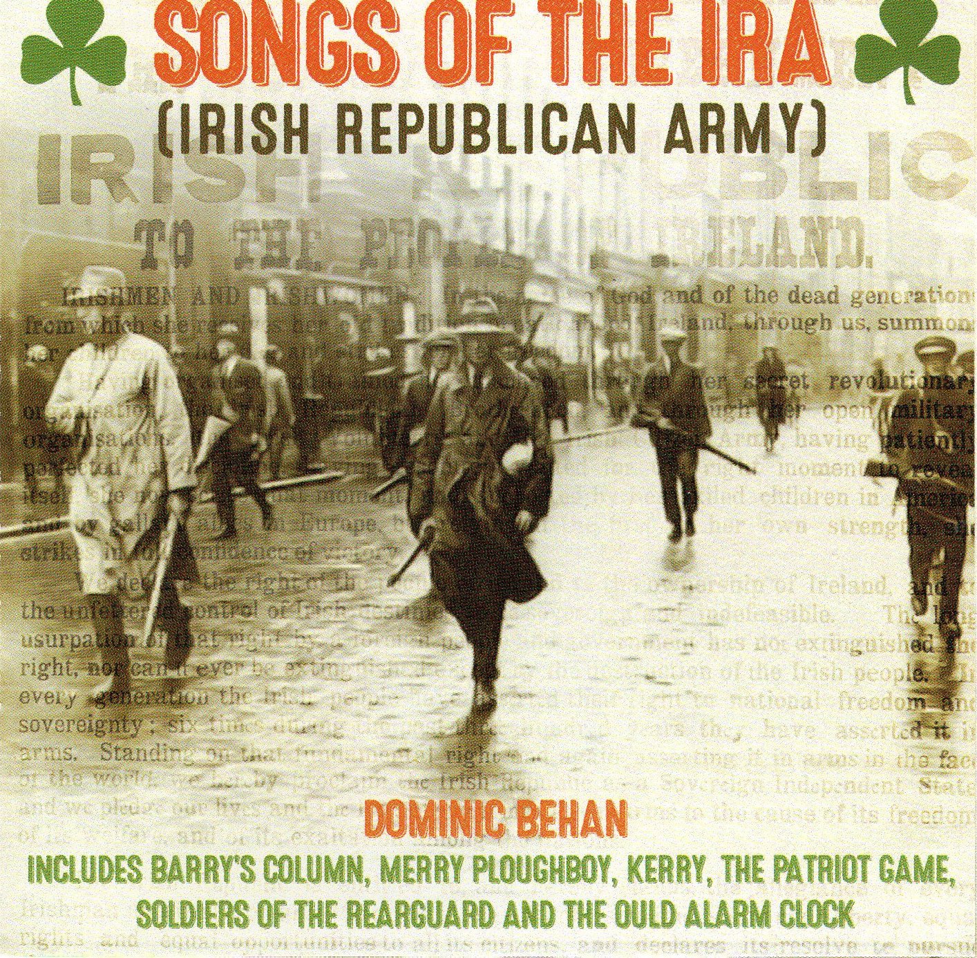 Songs Of The IRA (Irish Republican Army) Amazon.co.uk Music