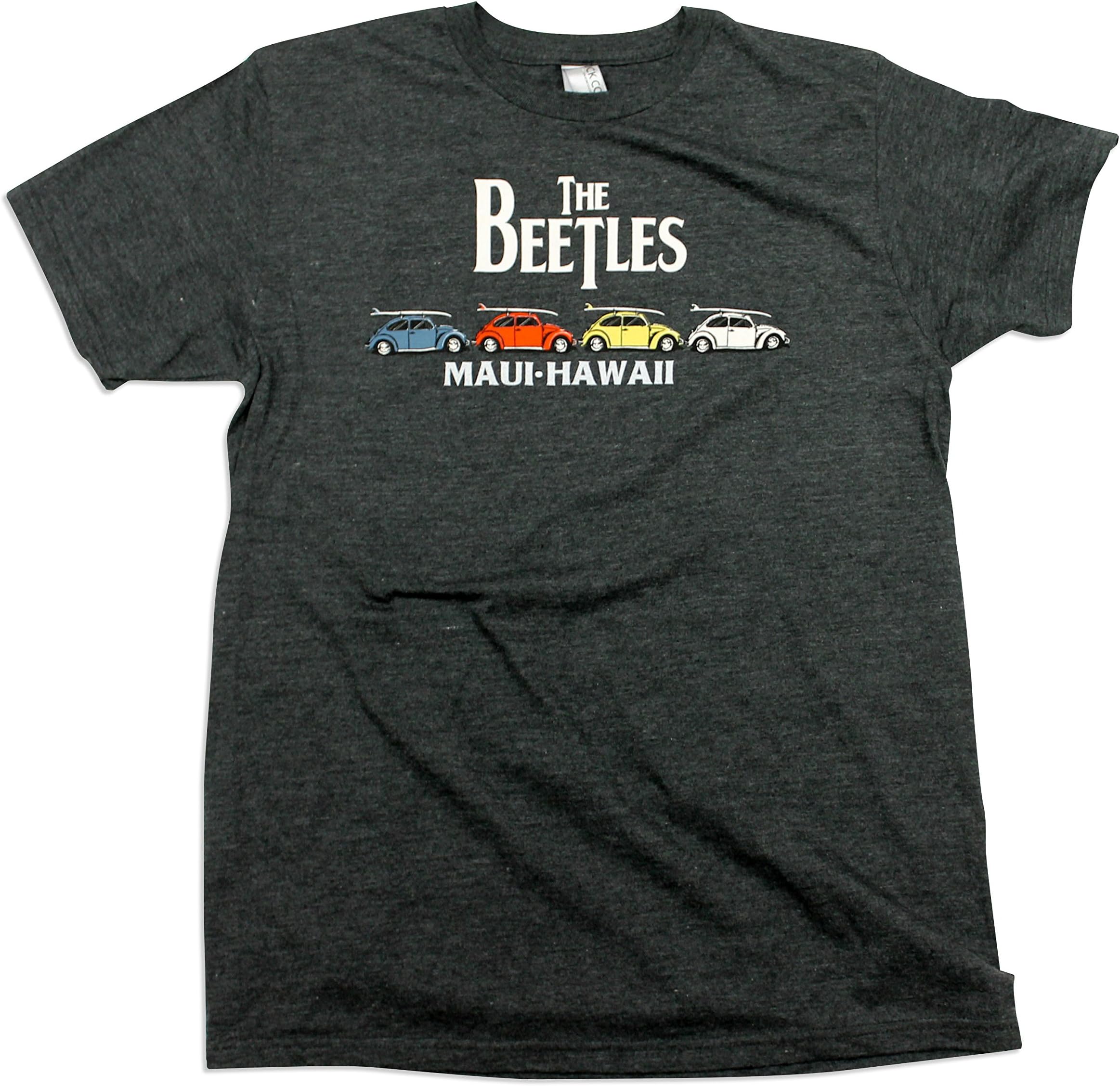 Maui Clothing Beetles Surf Beach Bum Hawaii Heather Tshirt