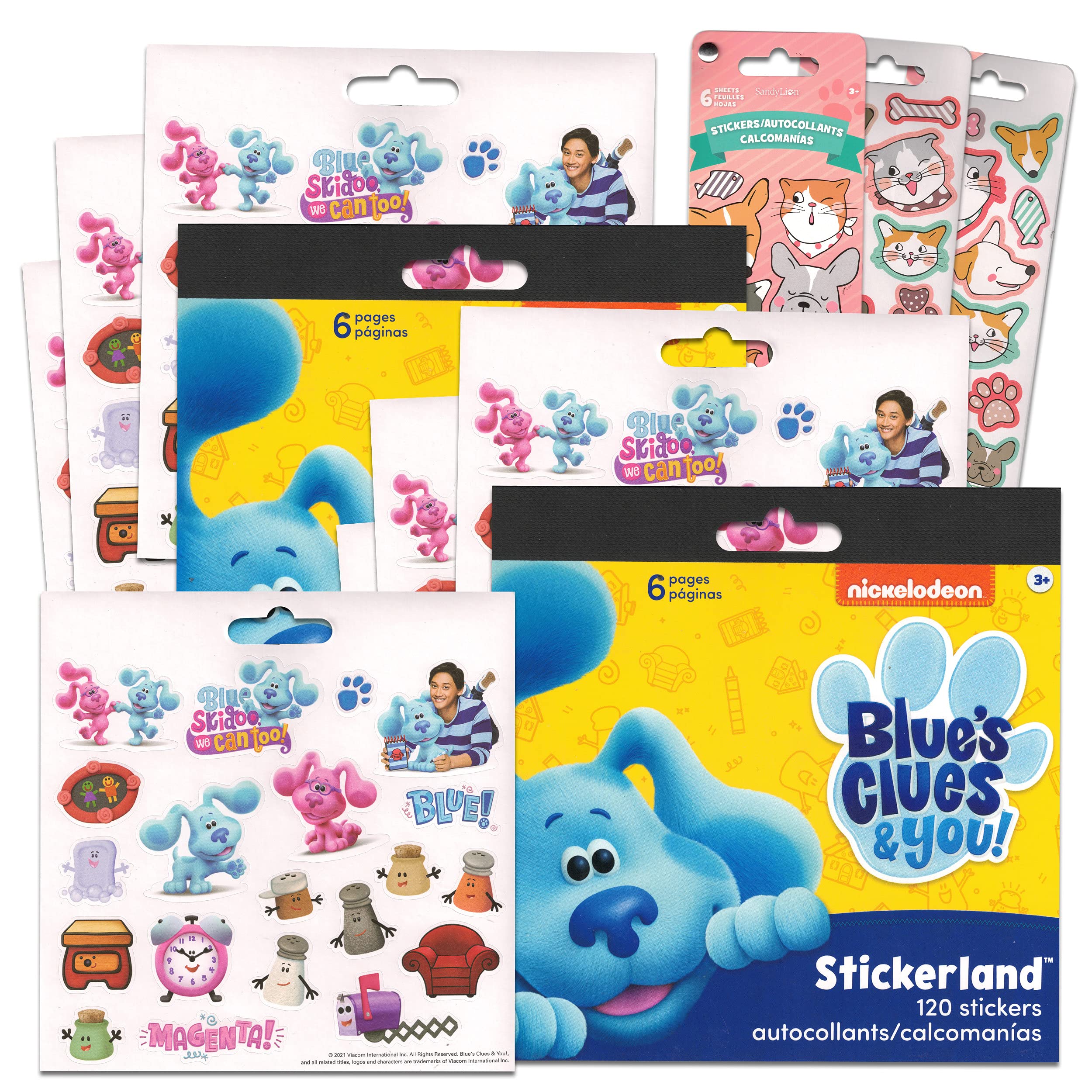 Mua Blue's Clues Sticker Pack Bundle ~ 240 Blue's Clues Stickers with ...
