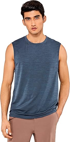 Amazon Crz Yoga タンクトップ メンズ ピマ コットン 吸汗速乾 吸湿発散性 ノースリーブシャツ マッスルタンク タンクトップ 通販