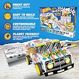 BLADEZ Hot Wheels Custom Super Van Kit with Pull-Back Motors Ramp DIY Craft view 6